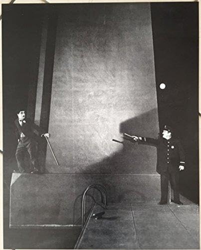 Poster Charlie Chaplin City Lights décoration murale vintage 40x50 cm pour bureau et salon