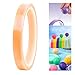 Sticky Ball Rolling Tape Educational Creative DIY Crafts 1.2x2500cm Sensory Toy Gift Decorative for Party Favors Friend Adult Kids, Orange