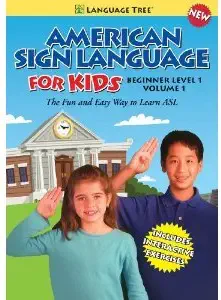 American Sign Language for Kids: Learn ASL Beginner Level 1 Vol. 1 - NEW