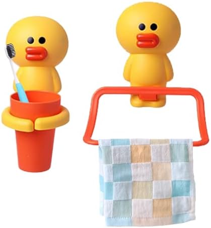 Porte-brosse à dents pour enfants, porte-serviettes pour enfants,...