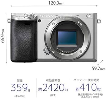 SONY - α6400 　ボディのみ　箱無し Amazon | ソニー SONY ミラーレス一眼 α6400 24.2MP ボディのみ