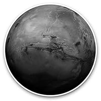 2 x 25cm Vinyl Stickers - Planet Mars Solar System Decals 35799