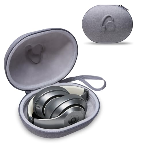 Headphones Carrying Case Compatible with Beats Over-Ear Headphones, Grey