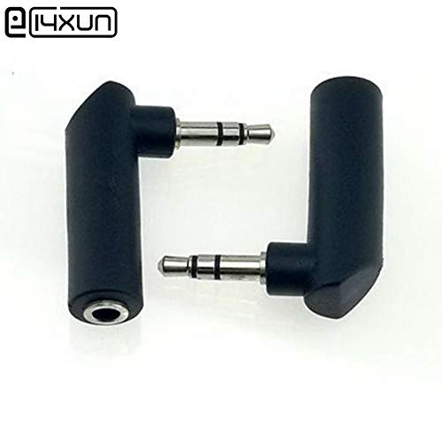 Buy Buyme 1Pcs 3.5Mm 3 Pole Male Plug to Female Jack 3.5 Right Angle