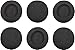 Produktbild cyclingcolors 6X Schaumstoff Ohrhörer Ohrpolster Pad Schwarz Schwammabdeckungen für Kopfhörer ersatzstöpsel Ohrenschützer mikrofon mikro Filter Schaumstoff Windschutz, 40mm