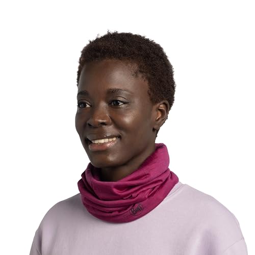 Image of Buff Lightweight Merino Wool Neck Gaiter, 100% Ethically Sourced Wool,Versatile, Temperature Regulating Face Mask