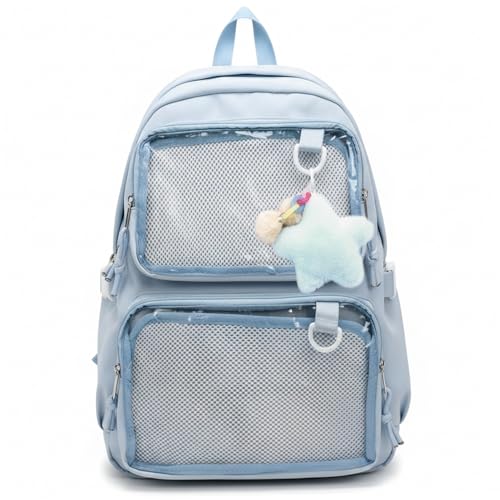 Sac à dos Pin Ita Kawaii pour anime cosplay avec grand compartiment