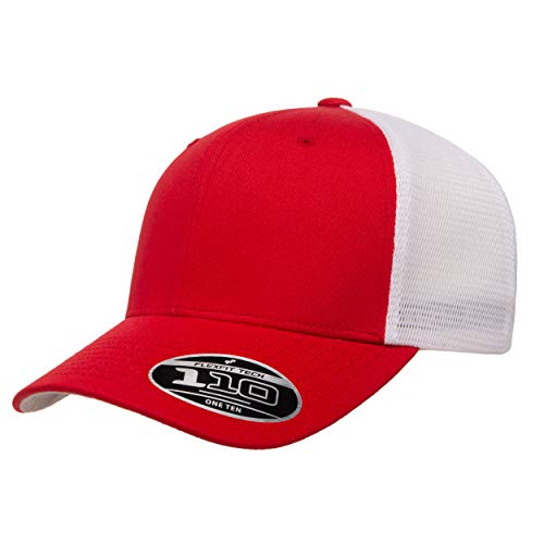 Casquette Trucker Flexfit noire pour les sorties urbaines et le quotidien