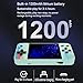 Retro Handheld Game Console, 3.5-inch HD Screen, 800 Classic Games, Single Player or 2-Person Game Mode, Gameboy，Retro Gaming Console，Grey/Pink (Pink)
