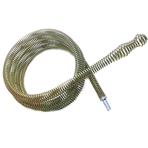 Destapacaños de resorte de compresión Mdingbao, 250 cm, para cocina y baño, dispositivo destapador de tuberías, resortes de extensión con buena resistencia a la corrosión