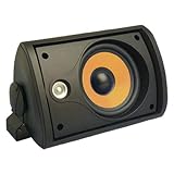 Legrand, Home Office & Theater, Outdoor Speakers, Black, 6.5 inch, 7000 Series, HT7653BK, 2 Pack