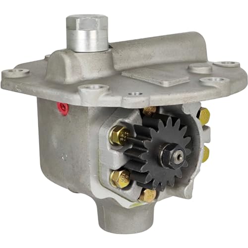 Image of XYZIL Hydraulic Pump D8NN600LB 83936585 Compatible with Ford 2810 2910 3610 3900 3910 4100 4110 4600 4610 3230 3420 3930 4130 4630 4830 5030 420 445 515 532 535 540 545 Tractor