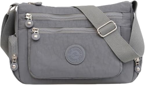 LAPRBY Nylon Bag Trashy Y2k Bag Messenger Bag Canvas Crossbody Bag Grunge Bag Therian Clothes