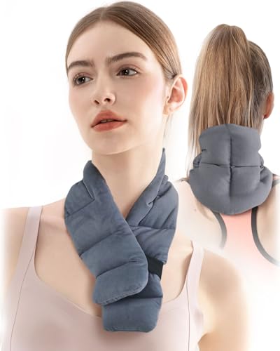 Coussin à Noyaux de Cerise pour Nuque et Épaules pour Micro-Ondes - Coussin Chauffant pour Nuque - Coussin de Grains pour Nuque et Épaules