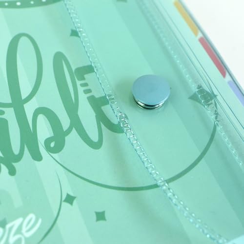 Caderno Argolado Cristal Verde Breeze Universitário Com 192 Folhas - 3851