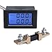 DROK Dual Display DC Digital Multimeter Voltage Ampere Meter LCD Digital Display Voltmeter Current Meter