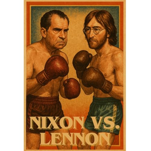 Page de couverture de 15x22: El combate del siglo round 2: Lennon vs. Nixon