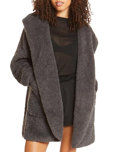 Image of UnHide Shleepy Faux Fur Robe | Lightweight, Soft Wearable Blanket, Polyester Faux Fur, Machine Washable