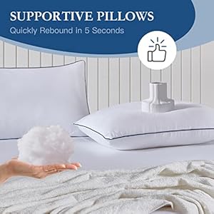 Pillows-Standard-Size-Set-of-2Adjustable-Microfiber-Standard-Pillows-with-Hollow-FiberHotel-Quailty-Bed-Pillows-for-Sleeping-2-Pack-for-Side-Sleeper - Cucciolini Doodles   Pillows-Standard-Size-Set-of-2Adjustable-Microfiber-Standard-Pillows-with-Hollow-FiberHotel-Quailty-Bed-Pillows-for-Sleeping-2-Pack-for-Side-Sleeper