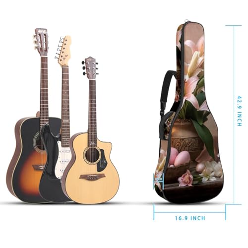 Sac pour guitare acoustique rose pour transporter votre musique au quotidien - 5