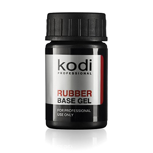 Professional Rubber Base Gel By Kodi | 14ml 0.49 oz | Soak Off, Polish Fingernails Coat Gel | For Long Lasting Nails Layer | Easy To Use, Non-Toxic & Scentless | Cure Under LED Or UV Lamp