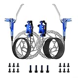 Matériau de qualité supérieure : fabriqué en alliage d'aluminium, ce kit de frein est conçu pour résister aux rigueurs du VTT tout en conservant une performance légère pour une meilleure maniabilité.