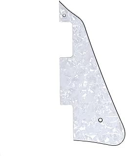 Pickguard For LP Single Cut Electric Guitar Standard & Custom Style (White Pearl 4 Ply)
