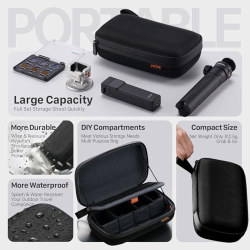 Estuche para DJI Osmo Pocket 4 Tilta funda rígida impermeable con separadores 3