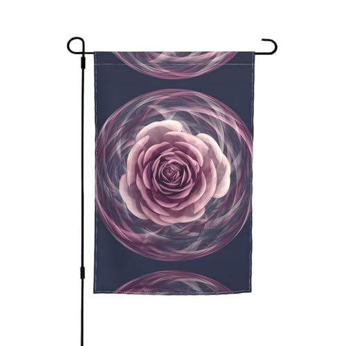 Sfera Fiore Fiore Rose Garden Bandiera 30,5 x 45,7 cm Bandiera Decorazione Giardino Cortile