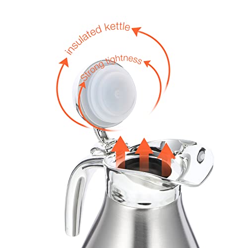 Café ou vácuo isolado a quente escritório e individual - bebidas térmicas leite doméstico funcional