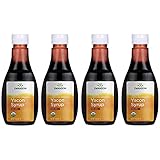 Swanson Certified Organic Yacon Syrup - Non-GMO 14 oz Liq 4 Pack