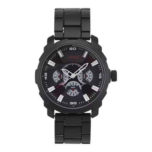 Montre Ed Hardy homme cadran noir mat contre les reflets