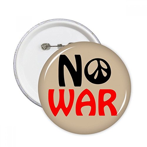 Badge Peace mondiale No War pour personnaliser vos vestes et sacs au quotidien