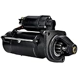 RAREELECTRICAL New Starter Motor Compatible with Perkins 1104D-E44ta 1106D-E66ta 4-Cyl 4.4L 6-Cyl