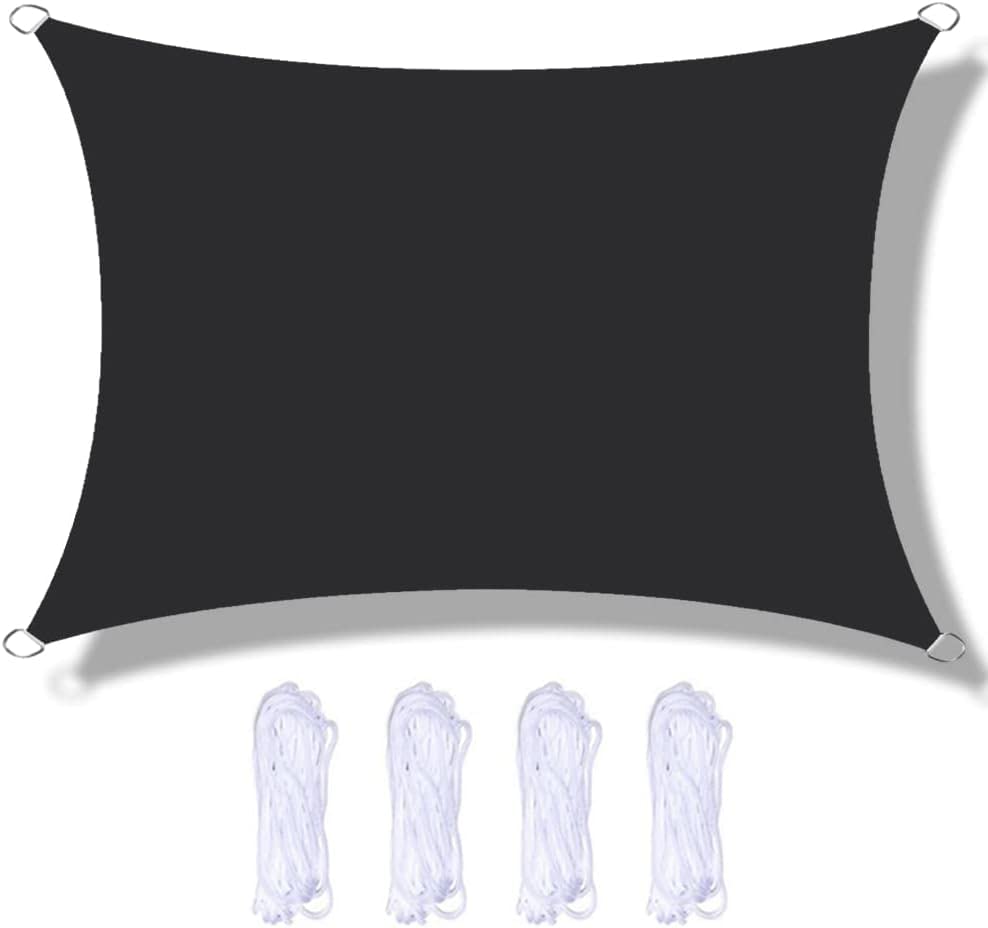 Voile rectangulaire imperméable et anti-UV grand format 5x5m
