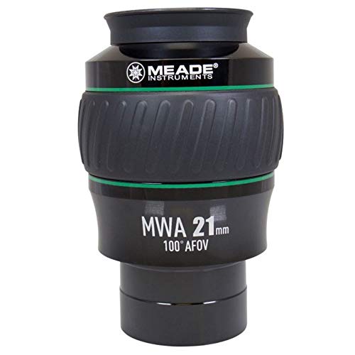 Meade Instruments 607018 Eyepiece, 100 Degree, MWA 21MM, 2-Inch (Black/Green)