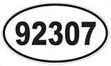 US Decal, Inc. Number 92307 Oval Sticker