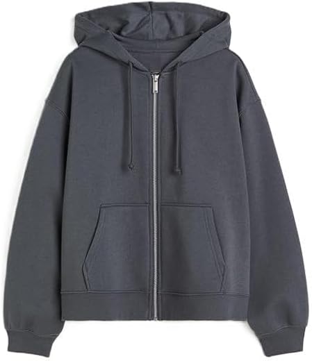 PAKLON Women's Full Sleeve Zip-Through Hoodie | Jacket for Women | Breathable, Solid Color Hooded Jacket with Front Zipper...