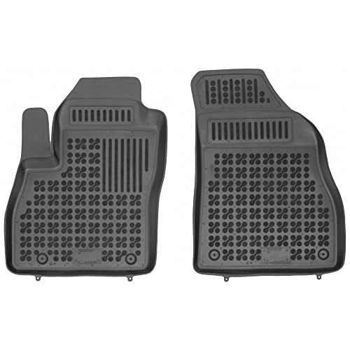 REZAW - PLAST Tapis de Sol antidérapants pour Voiture - Convient pour Citroën Nemo 2008-2017 - Protection complète pour Votre Voiture dans Toutes Les Conditions météorologiques - avec Tapis en
