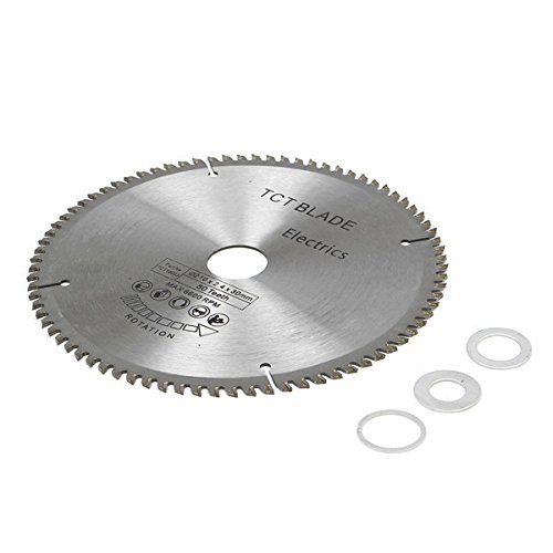 EsportsMJJ HM 210 Mm Sägeblatt – 80 Zähne, 30 Mm Bohrung, HSS, Inkl. Reduktionsringe