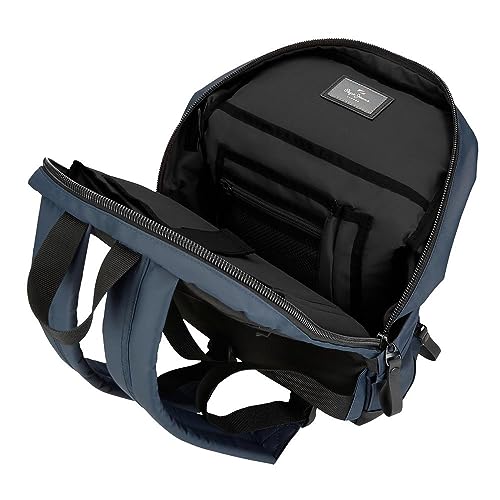 Pepe Jeans Unisex. 7342032 Mochila Para Computador Hoxton Azul-Marinho (Osfa), Casual, PoliéSter - 6