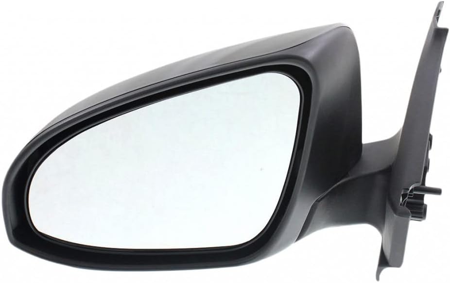 For Toyota Yaris 2012 Door Mirror Driver Side | Manual | Non-Heated | Textured | Replacement For 87940-52C60, 8794552130 | TO1320278