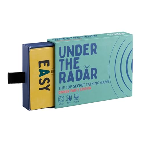Puzzle Post Under The Radar Top Secret Talking Game | Feestspel | Voor Volwassenen En Gezinnen (Dinner Party Edition)