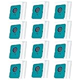 Picture of 12 Pack VCA-ADB953 Dust Bags Compatible with SAMSUNG BESPOKE Jet Cordless Stick Vacuum Cleaner, Large Capacity Disposable Replacement Bags, All in One Clean Station Accessories Set