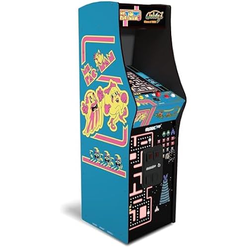 Arcade1Up Ms. Pac-Man Class of '81 Deluxe Arcade, 12 Retro Games