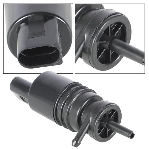 Windshield Washer Pump W/Grommet 68071576AA Replacement for 2009-2017 Ram 1500 2500 3500