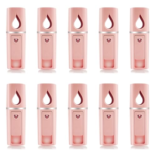 Extensions de cils qui tombent ? Le nano mister faciale mini steamer rose résout le problème