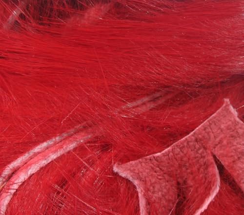 Hareline Fly Tying Magnum Rabbit Strips - Wide Rabbit Fur Strip Material for Streamers, Pike, Musky & Saltwater Flies