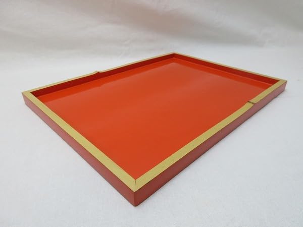 Amazon.co.jp: 504322 琉球塗 瑞泉 鹿児島琉球漆器 天然木 竹 朱祝盆