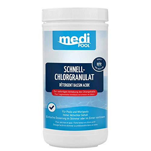 Medipool Schwimmbadpflege Schnell-Chlor-Granulat, 1 kg